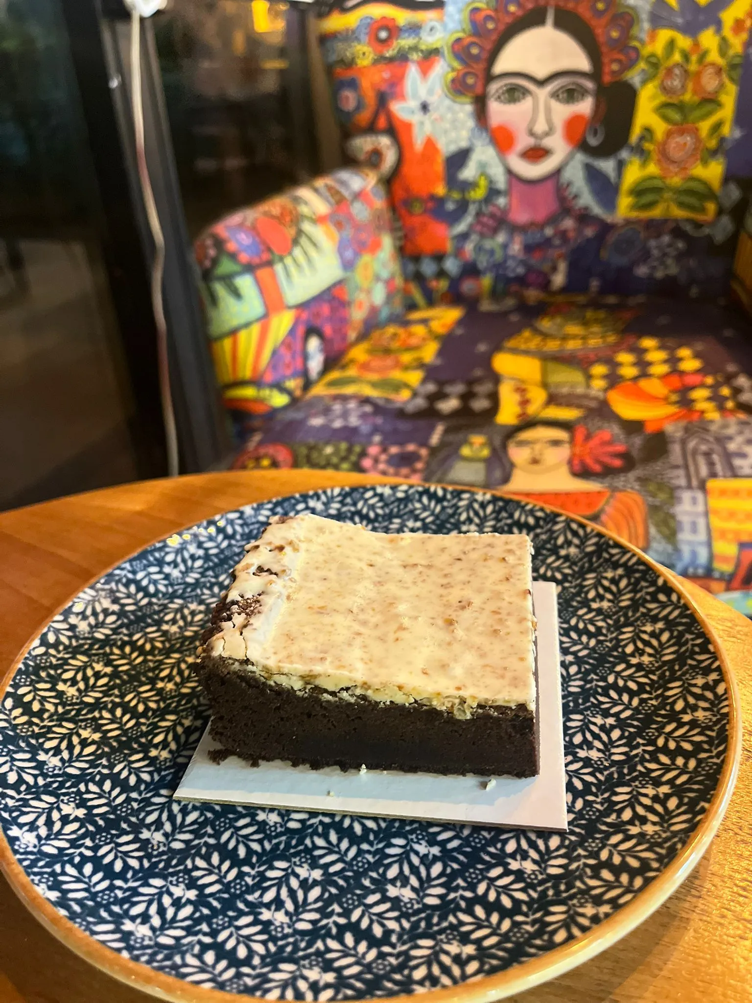 White Chocolate Mocha Browni