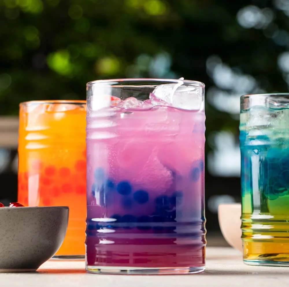 Yaban Mersinili Bubble Tea